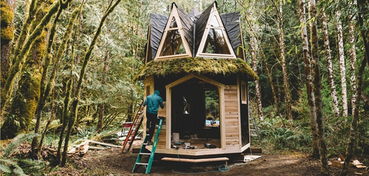 都市大逃亡計劃 300小時蓋起的林中童話小屋