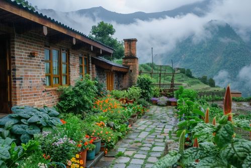 美麗鄉(xiāng)村小屋高清攝影大圖 攝影圖 下載至來源處