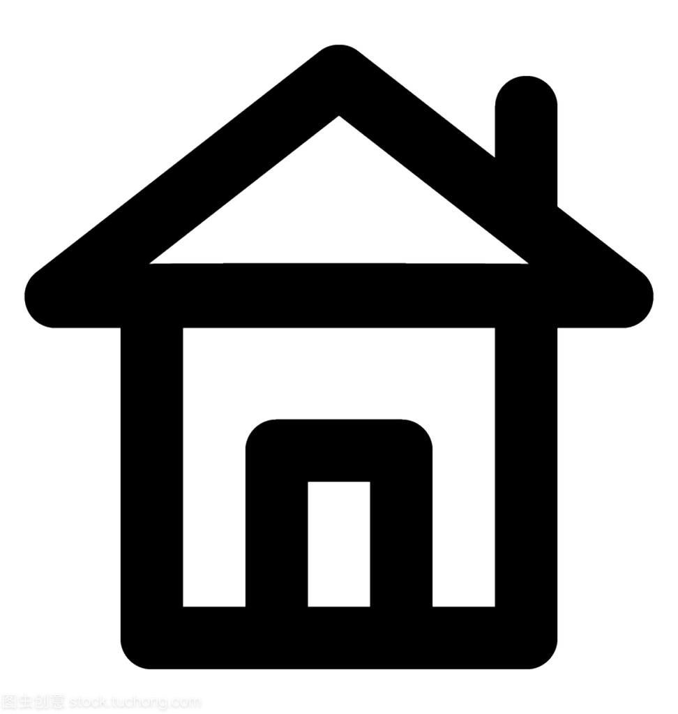 小屋向量行圖標(biāo)