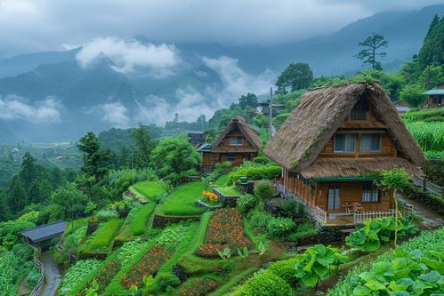 農家小屋風貌高清攝影大圖 攝影圖 下載至來源處