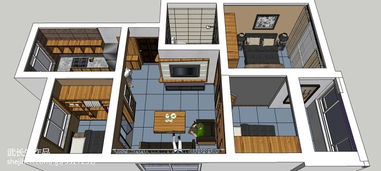 陽光小屋 裝修設計效果圖 武長生設計師作品