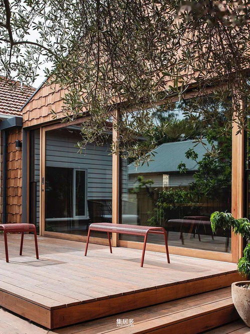 澳大利亞墨爾本 一棟完全用木頭打造的現代小屋