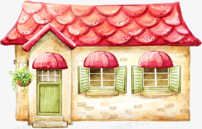 卡通小屋圖片免費下載 PNG素材資源推薦