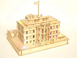 歡樂拼圖——美國白宮木質(zhì)DIY手工小屋 益智玩具的魅力與價(jià)值
