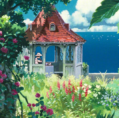 宮崎駿動(dòng)漫里的夏天色彩斑斕,一代人童年 小屋
